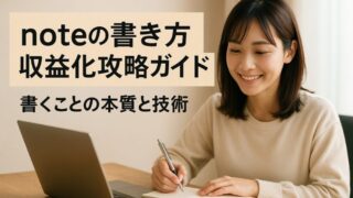 noteの書き方収益化攻略ガイド完全版